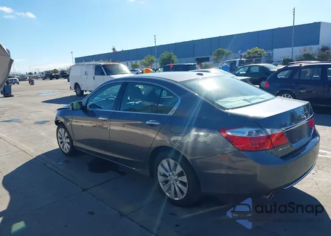 2013 Honda Accord Ex-L V-6 из США, поврежденный, VIN 1HGCR3F83DA048840